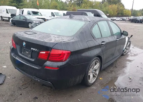 2013 BMW 550I z USA, uszkodzony, nr VIN WBAFR9C57DDX79694